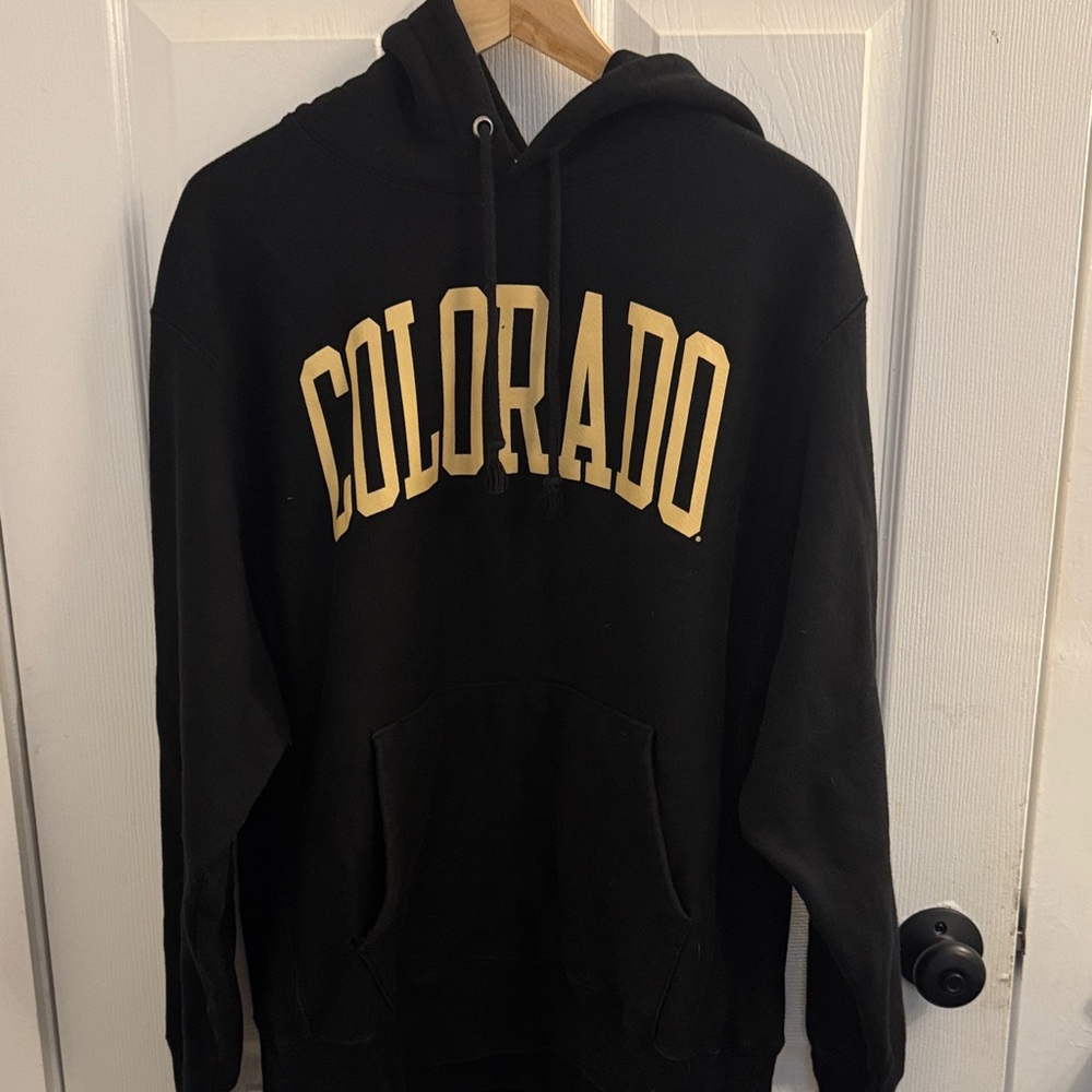 The perfect Black Colorado Champion Hoodie Men’s Large